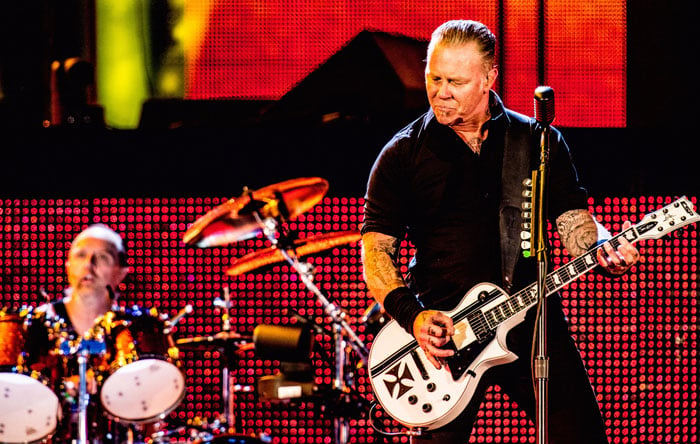 A mais atemporal das bandas grunge, segundo James Hetfield