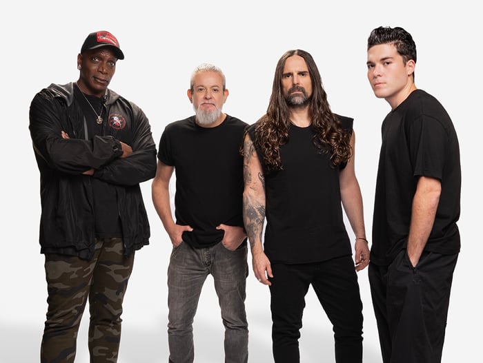 A banda de thrash com cantor negro que é o 